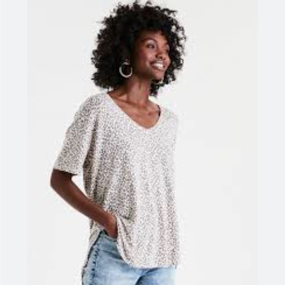 New American Eagle high soft tee